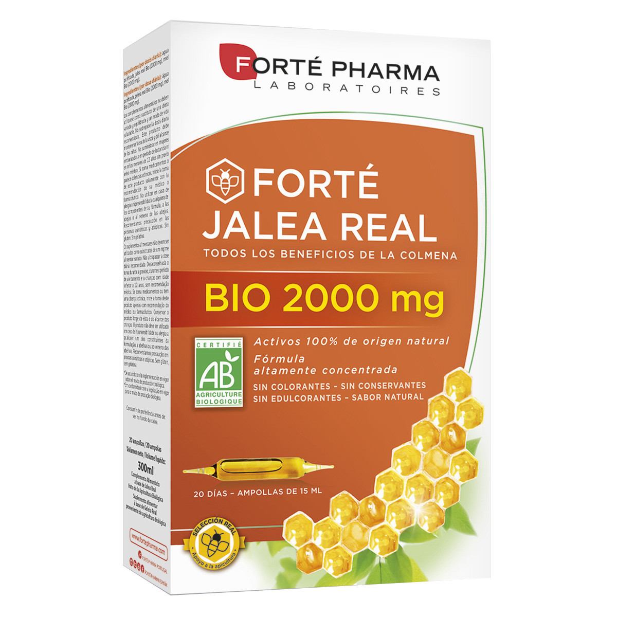 Imagen de Forte pharma jalea real 2000mg 20 ampollas